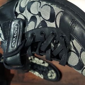 Coach mid top sneakers